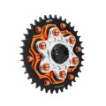 AEM FACTORY - KTM TITANIUM CUSH DRIVES WITH COLOR MATCHED ALUMINUM NUTS AEM FACTORY - KTM TITANIUM CUSH DRIVES WITH COLOR MATCHED ALUMINUM NUTS